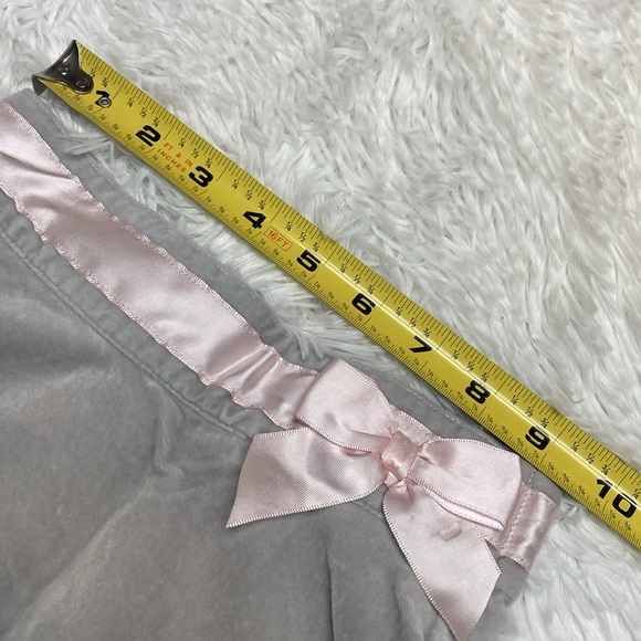 Janie and Jack | Grey and Pink Velvet skirt sz 2T - Picture 9 of 11